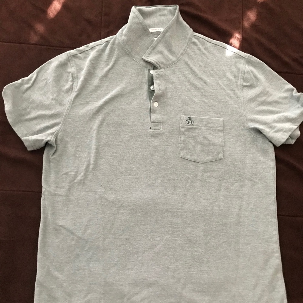 🎁Original Penguin Mens polo, green,L size